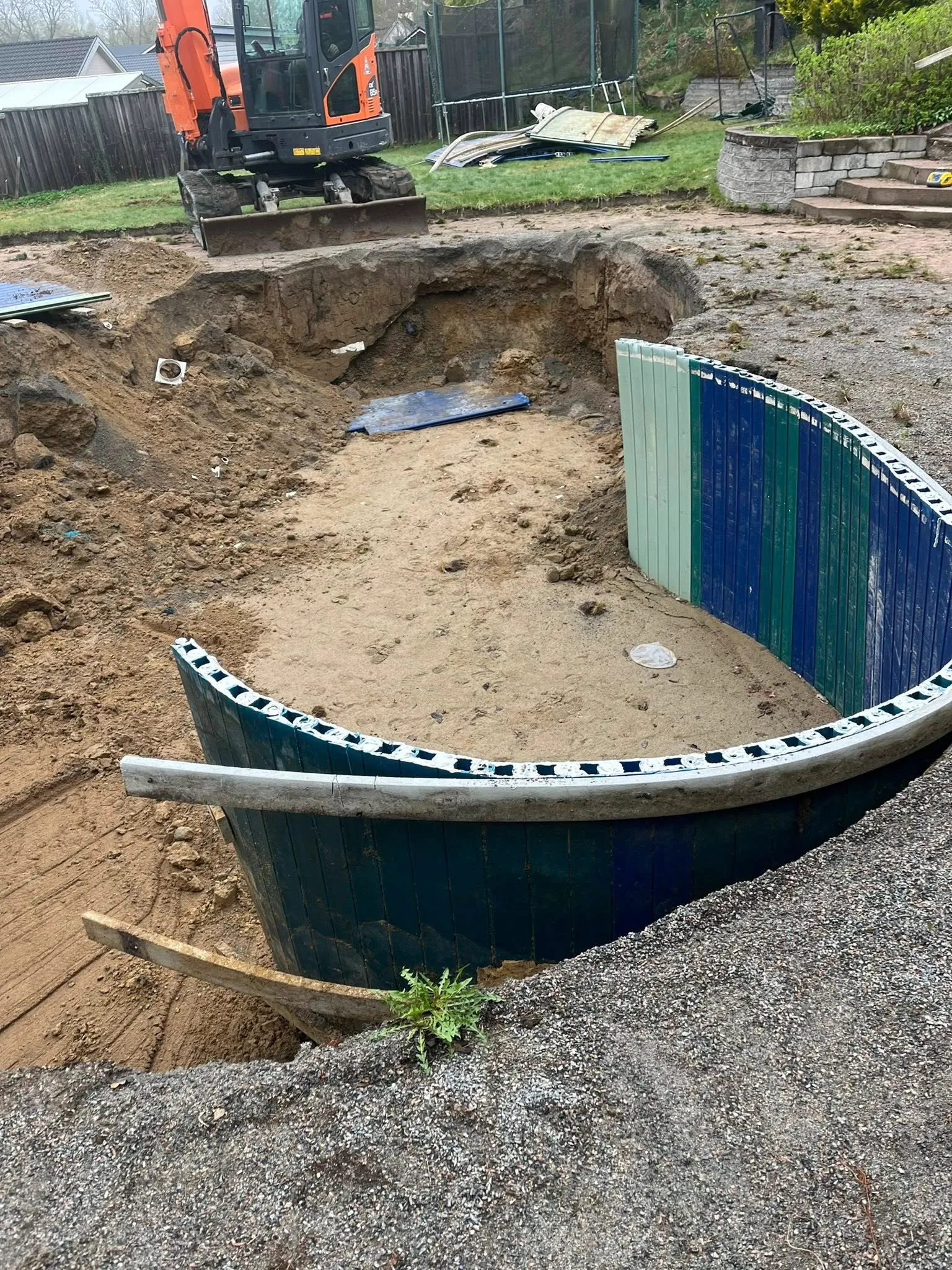 Poolinstallation